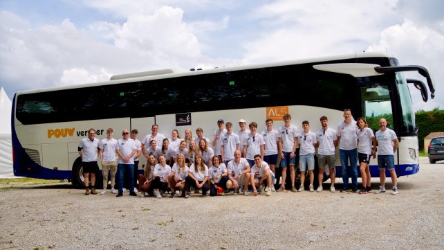 Team vrijwilligers ROC Midden Nederland Tour du ALS 2023